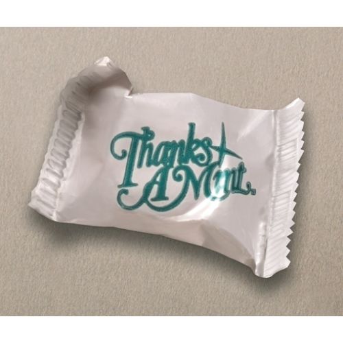 "Thanks A Mint" Red Peppermint Starlites, Individually Wrapped